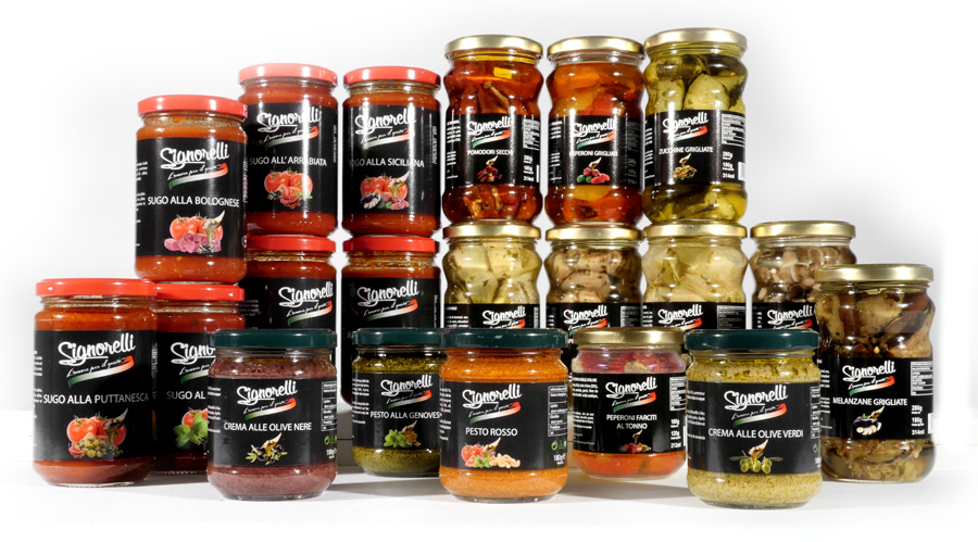 gamme sauces antipasti