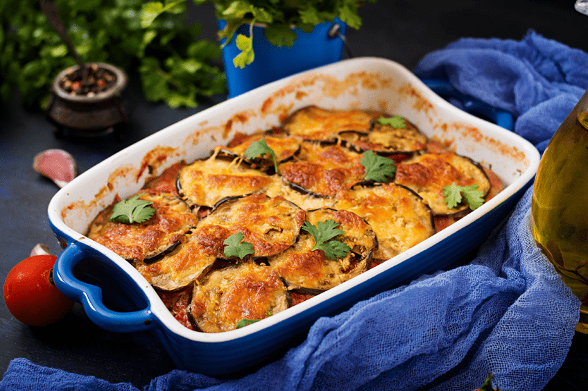 Aubergine a la parmesane 