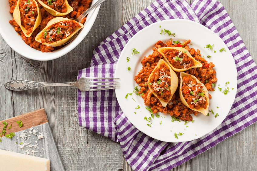 Conchiglioni tomates séchées