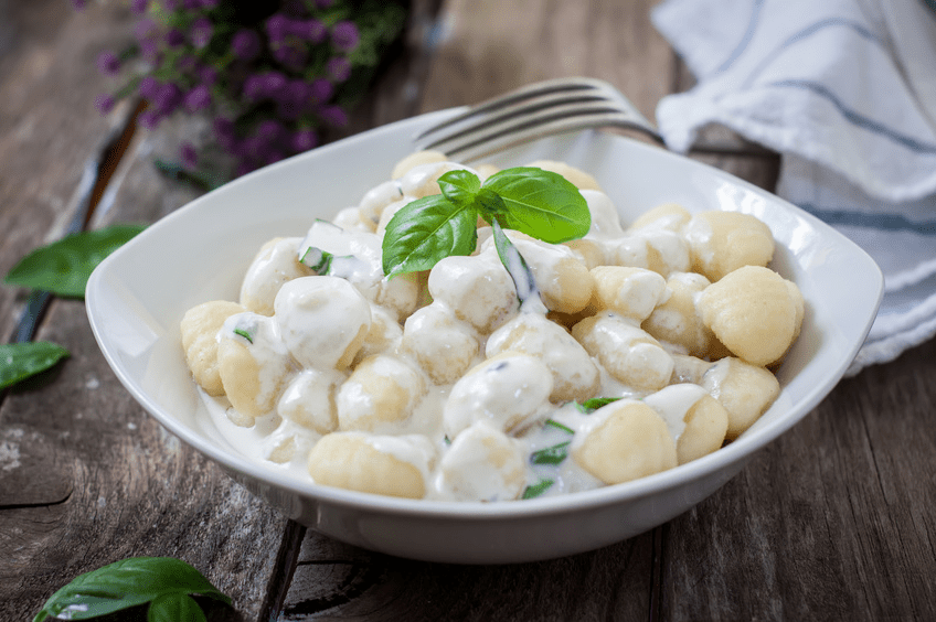 Gnocchi crème de truffe